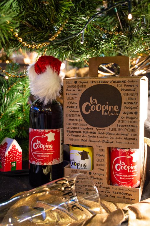 Idée cadeau - Coffret bières de Noël