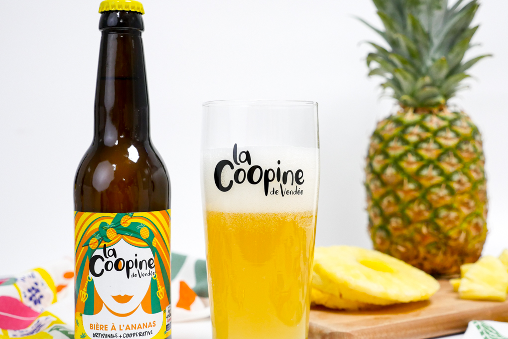 Bière à l'ananas