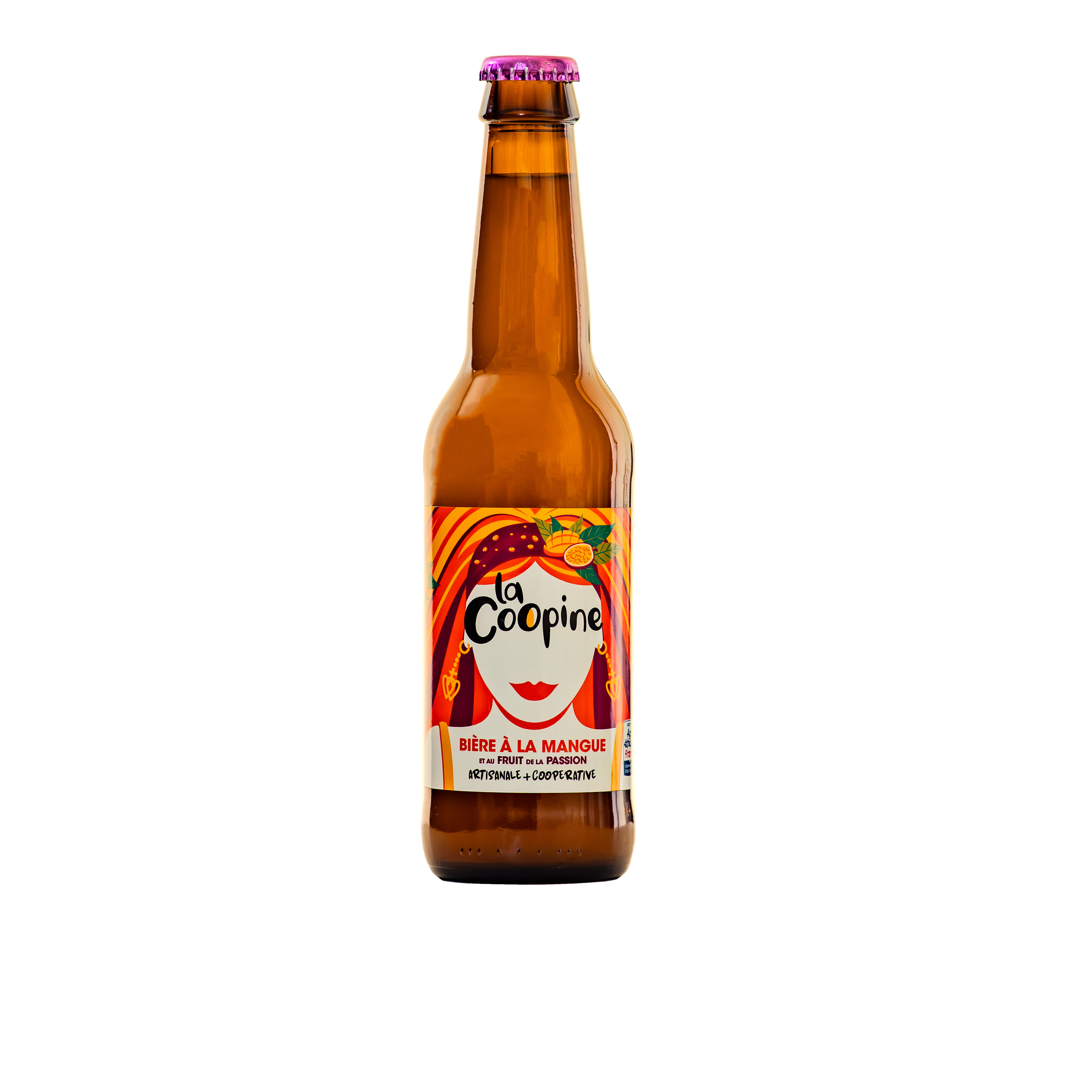 Bière mangue fruit de la passion